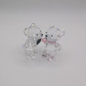 Swarvoski Kris Bear First Kiss valentine anniversary gift wedding crystal